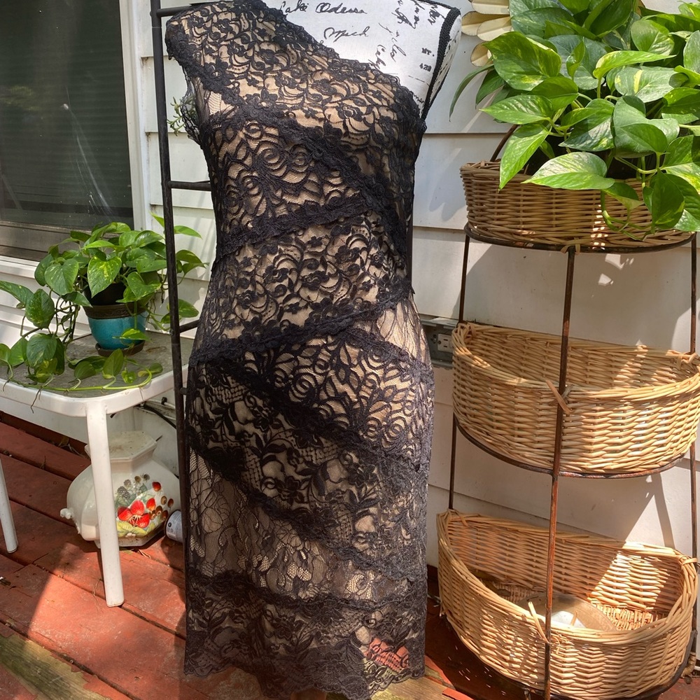 This lovely off the shoulder dress